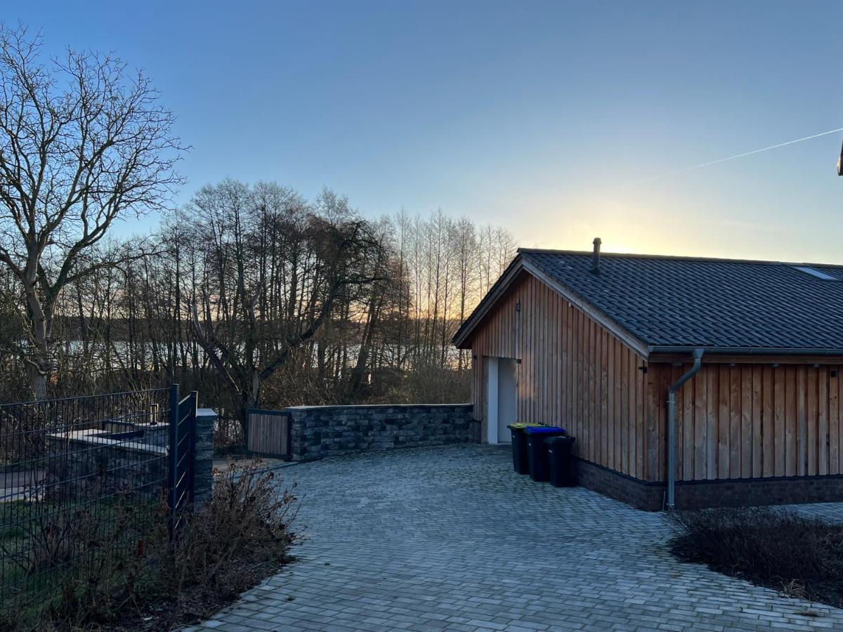Ferienhaus Auszeit Mit Sauna Schwarz 外观 照片