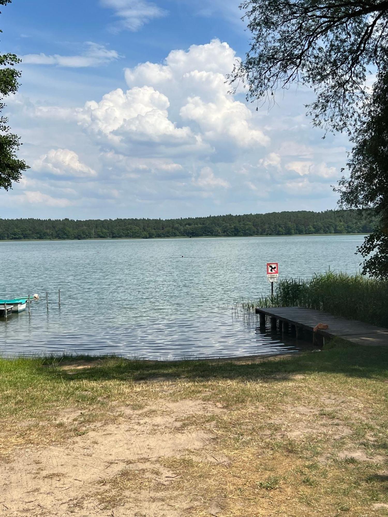 Ferienhaus Auszeit Mit Sauna Schwarz 外观 照片