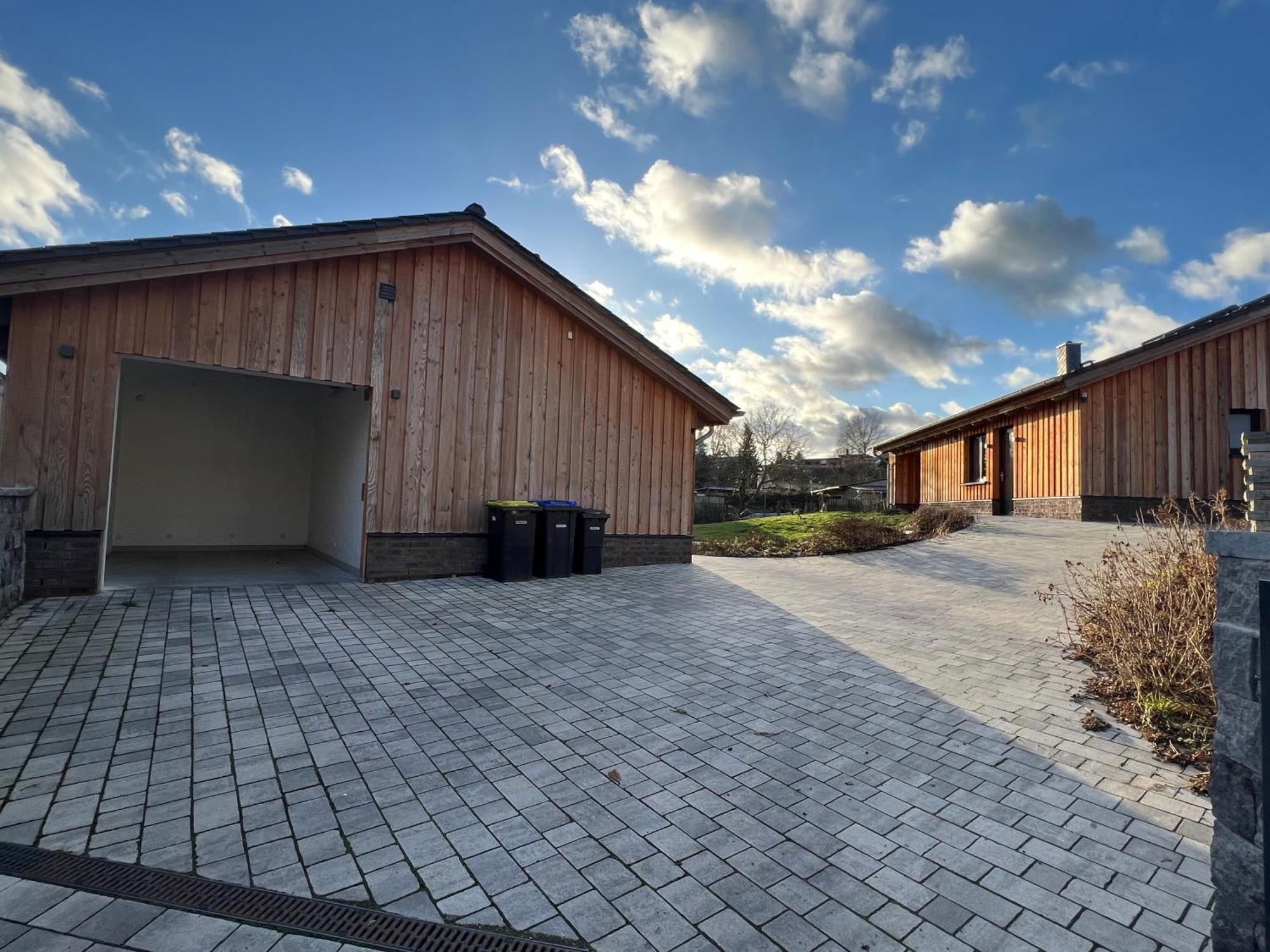 Ferienhaus Auszeit Mit Sauna Schwarz 外观 照片